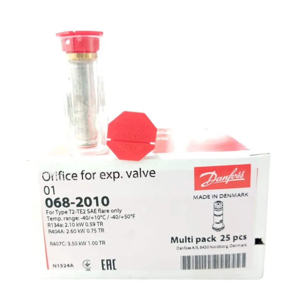 Danfoss 068-2010 Genişlənmə Vannası Üçün Orifis